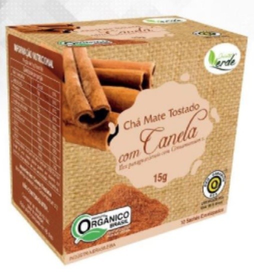 Mate tostado com canela
