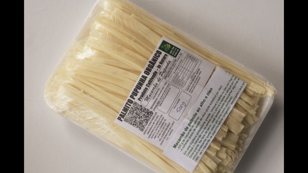 [CV0211] Palmito Pupunha Macarrão bdj 500g