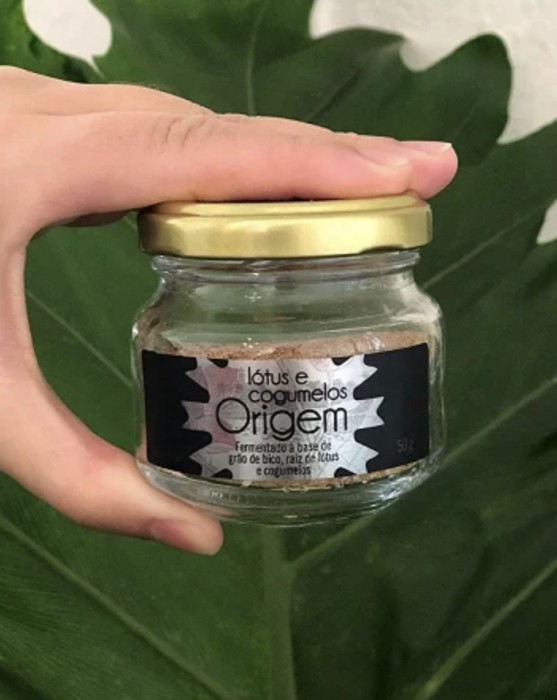 Lótus e Cogumelos - com porcini selvagem - flocos - 50g