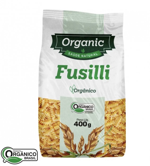 Massa Organic Fusilli 400g
