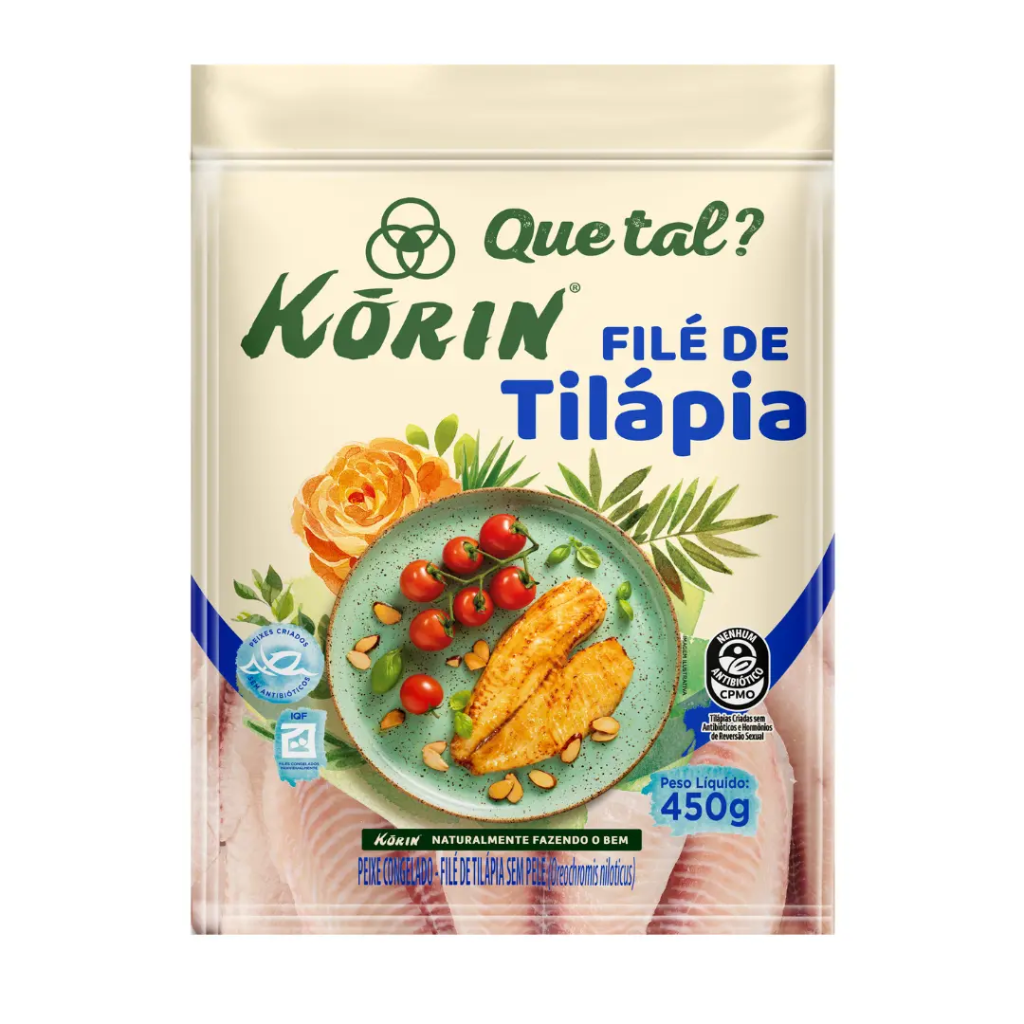 Filé de Tilápia 450g