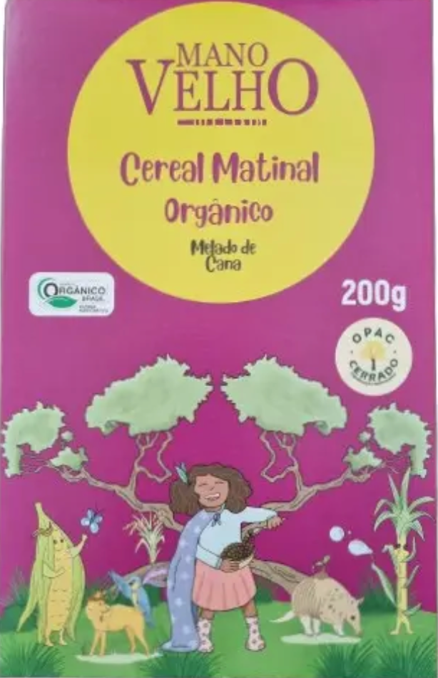 Cereal Matinal Flocos de Milho com melado 200g