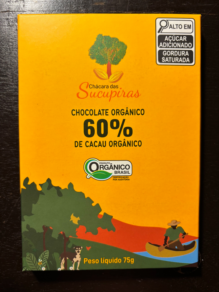 Chocolate 60% cacau