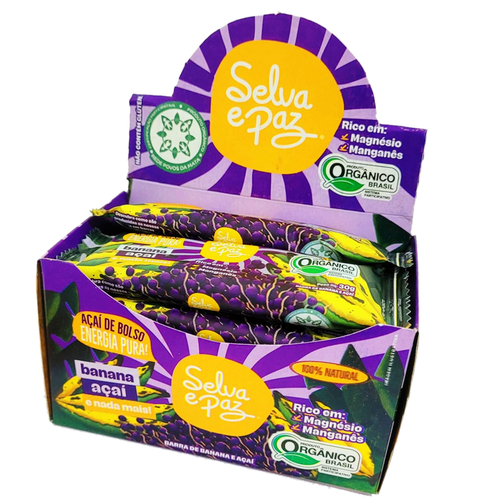 Barra de frutas Banana e Açaí 30 g