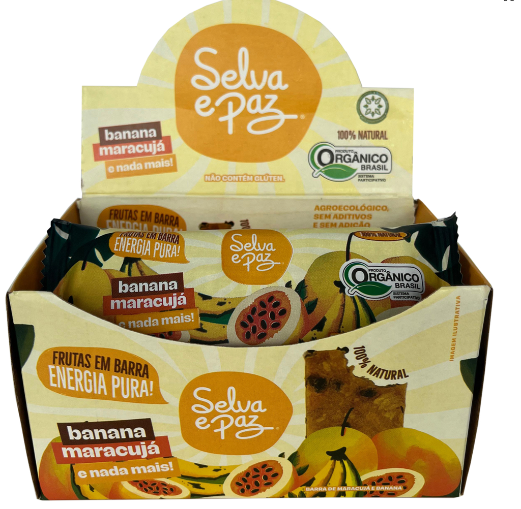 Barra de frutas Banana e Maracujá 30 g