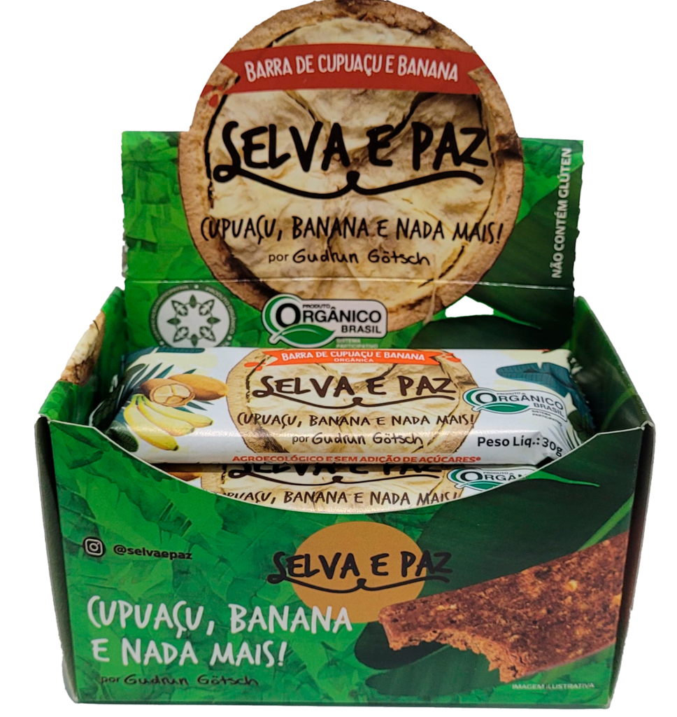 Barra de frutas Banana e amêndoa de Cupuaçu  30 g