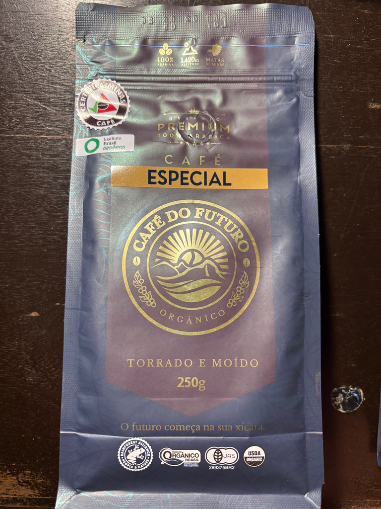 Café torrado e moído 500g