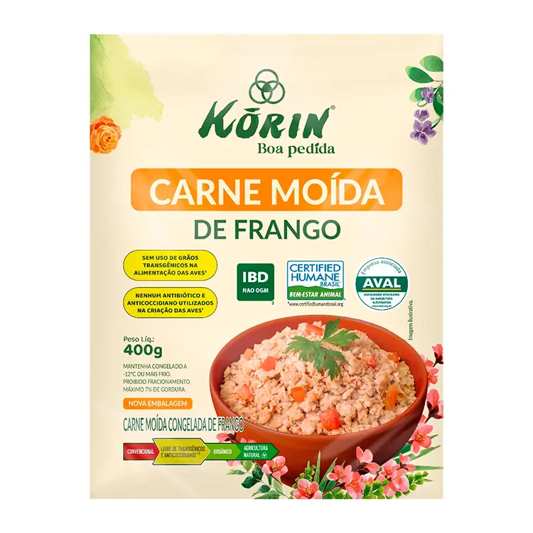 Carne moída de frango 400g