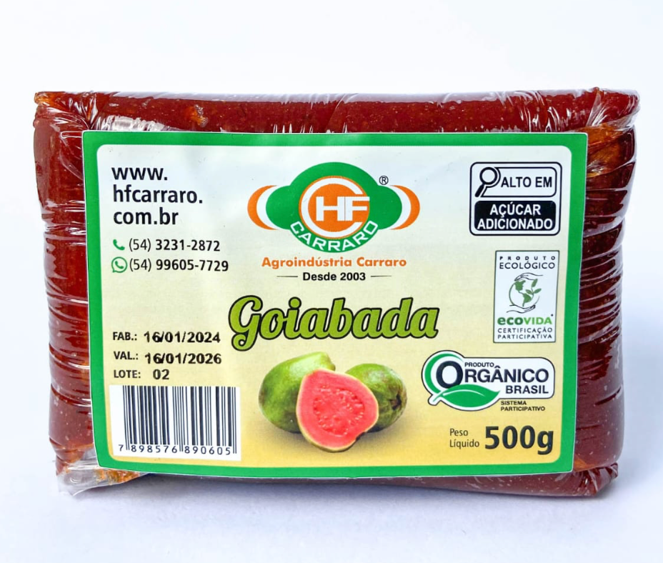 Goiabada 500g