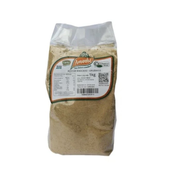Açúcar demerara 1kg