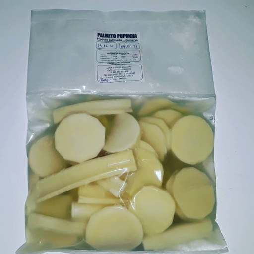 Palmito Pupunha Conserva Natural 800g