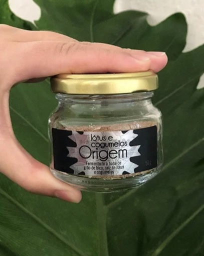 Lótus e Cogumelos - com porcini selvagem - flocos - 50g